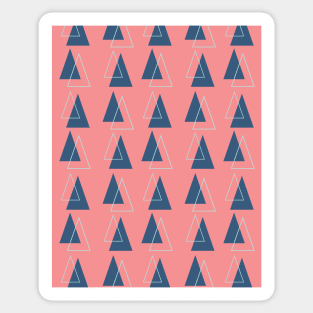 Triangle Seamless Pattern 014#002 Sticker